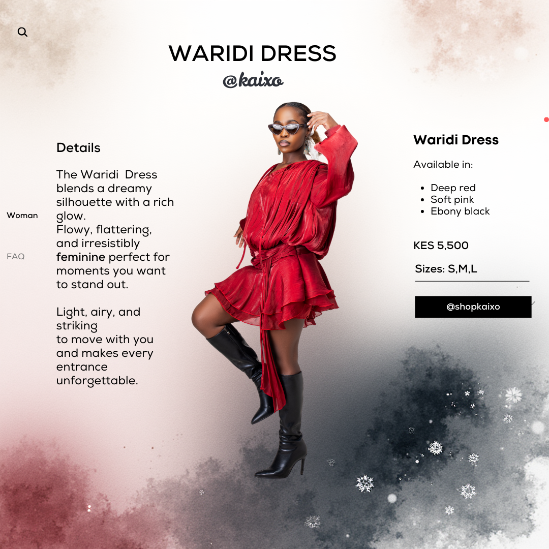 Waridi Dress
