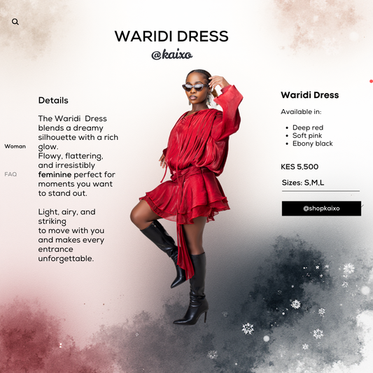 Waridi Dress